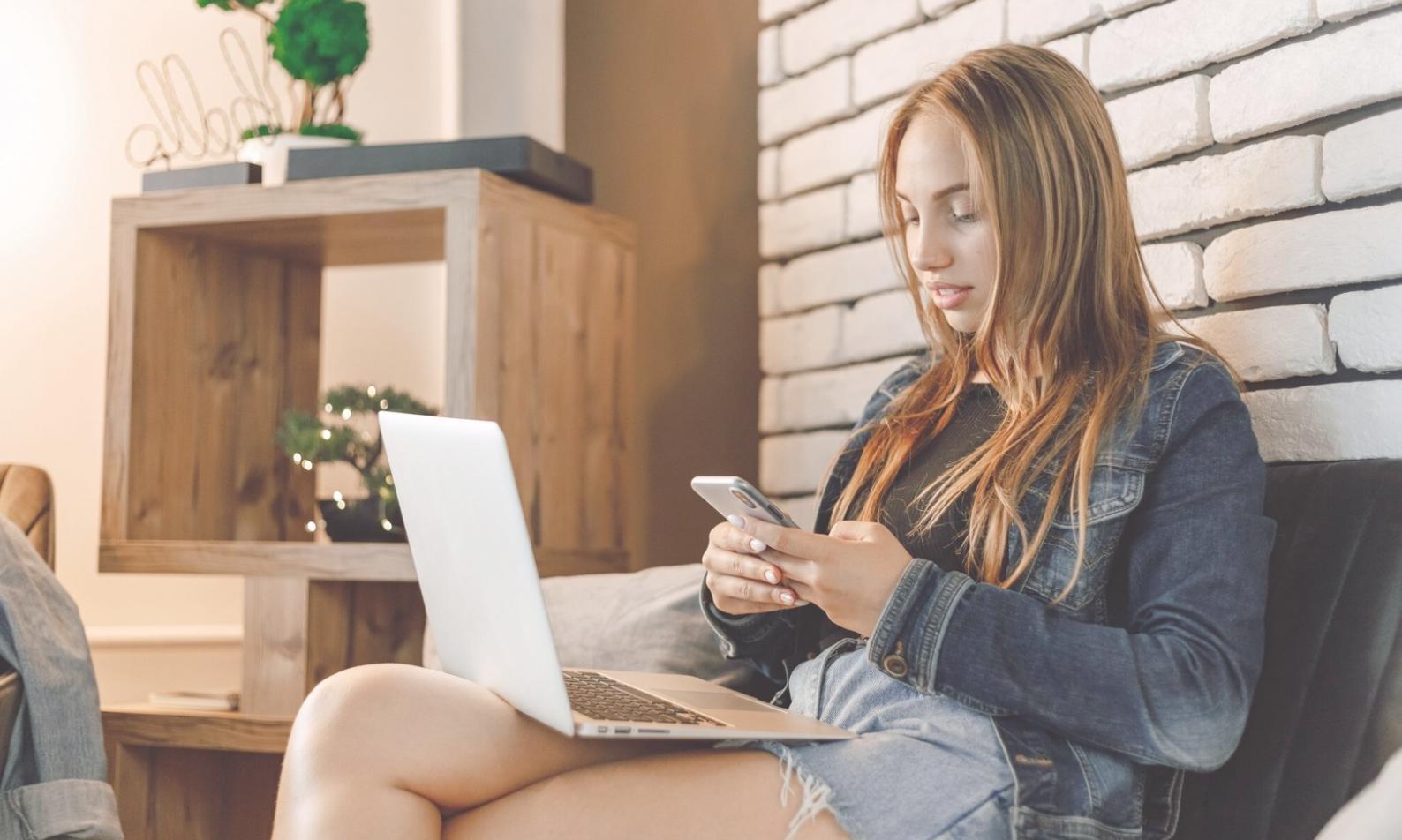 Professional financial consultation setting